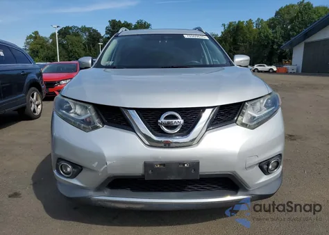 2014 Nissan Rogue S из США, поврежденный, VIN 5N1AT2MV3EC852762